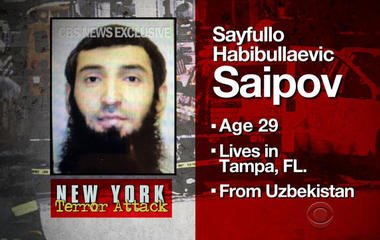 Suspect named in NYC terror attack 