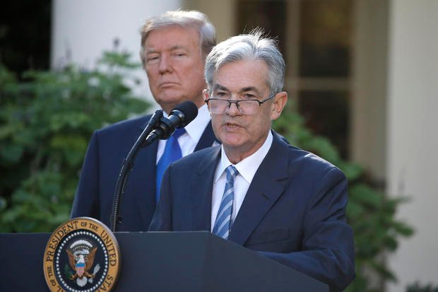 Jerome Powell, Donald Trump 